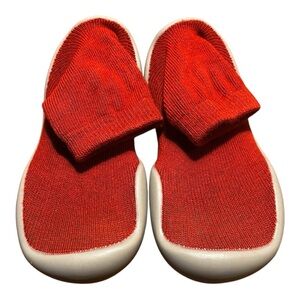 Red Sock Slip-On Shoes 24/25